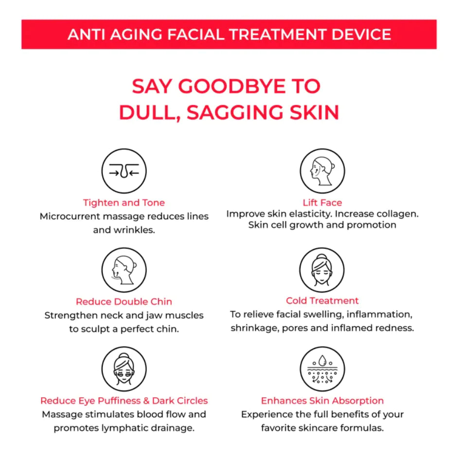 EMS Microcurrent Skin Rejuvenation Device